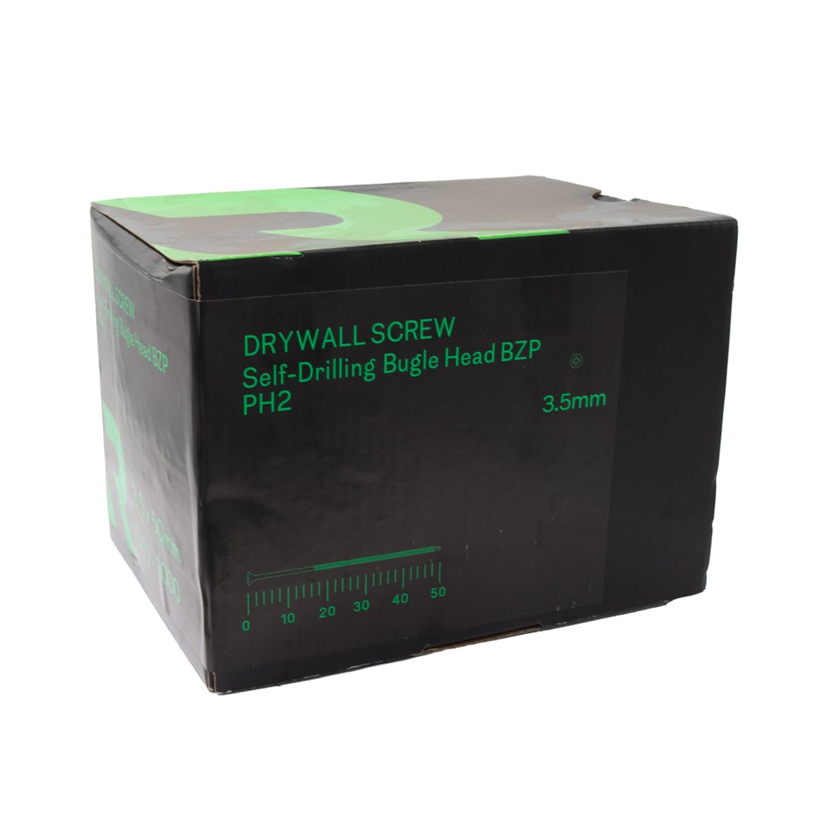 Rikä DWSR021 3.5 x 50mm Self-Drilling Bugle BZP Drywall Screw 1000pk